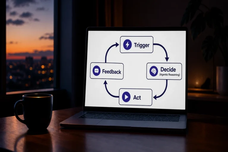 How to build and deploy an autonomous AI marketing agent in 2026 showing agentic workflow automation running without constant human prompting