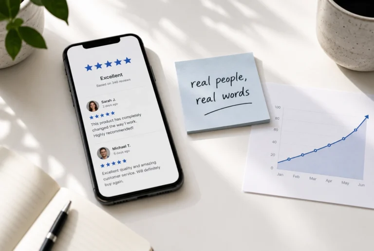 Why user generated content is the secret weapon for modern SEO rankings showing real reviews and authentic content as trust signals for Google and AI search in 2026