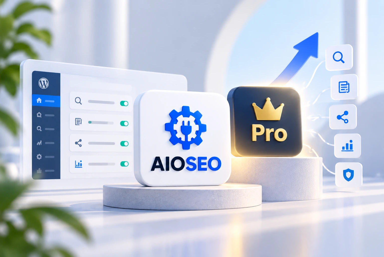 AIOSEO WordPress SEO plugin homepage showing the plugin is used by over 3 million websites as seen in 2026